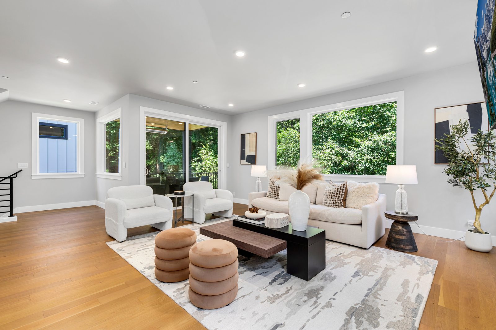 Open great room area