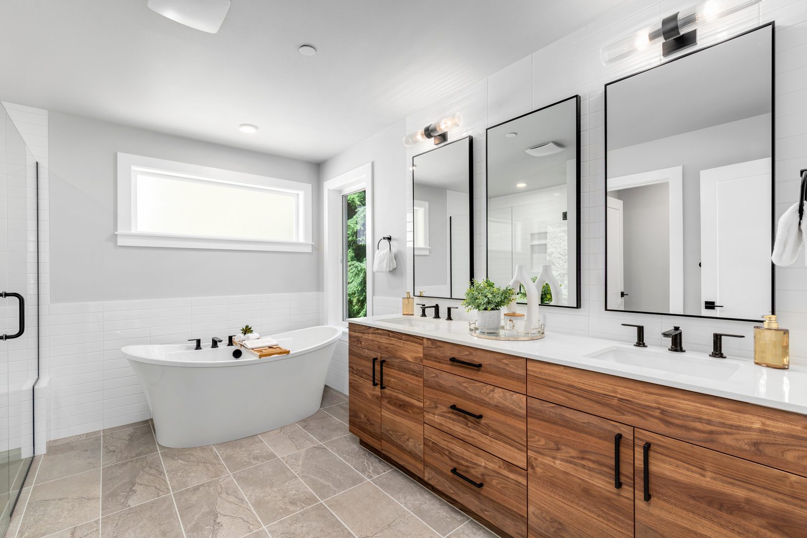 Spa-inspired primary retreat